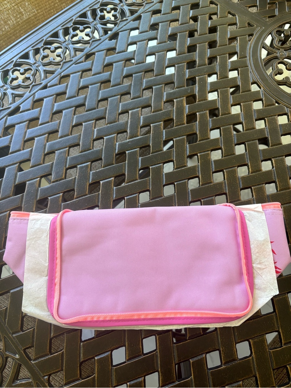 Purple and Pink Trader Joe’s Lunch Tote